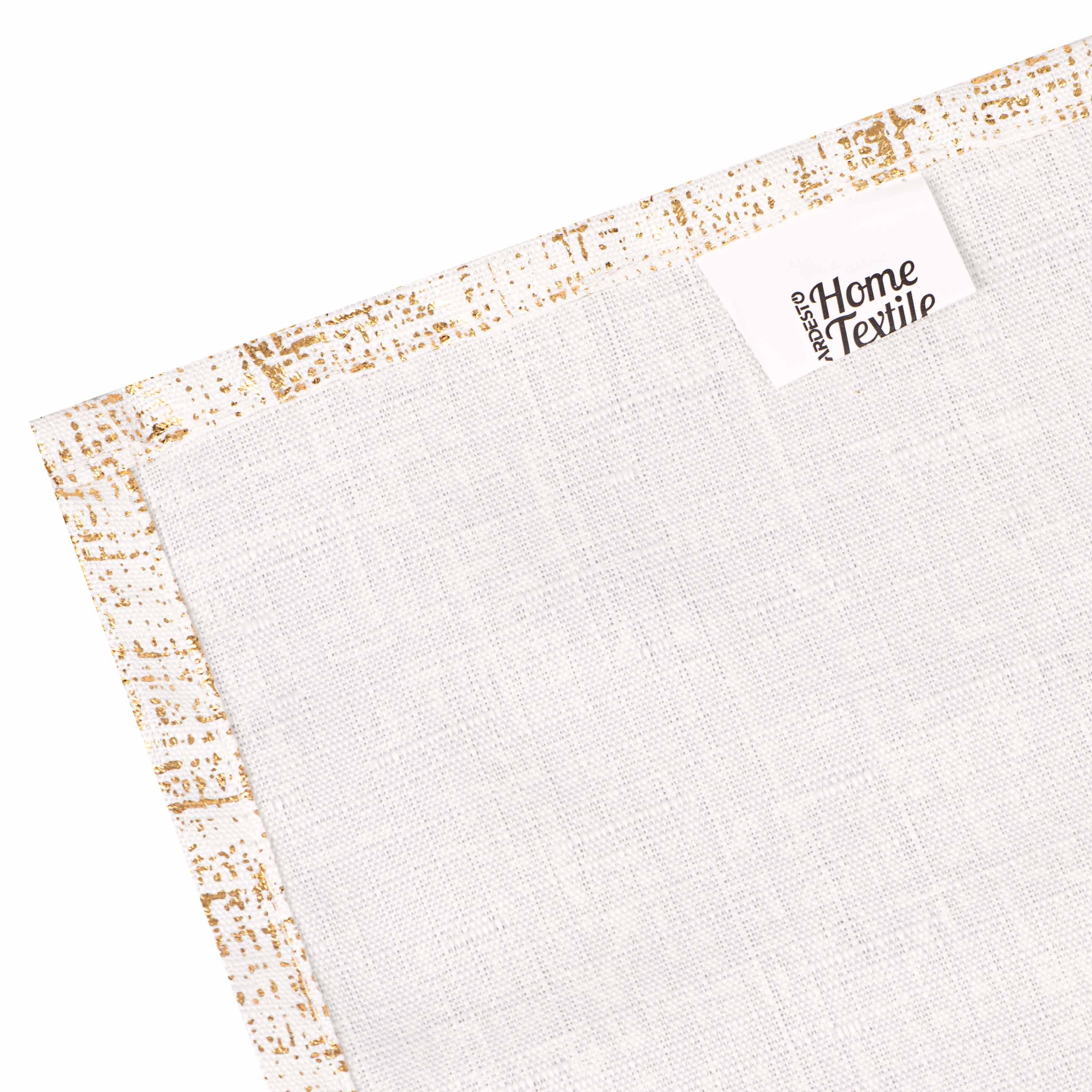 Скатерть Ardesto Shine 140x180 см Золотистый (ART08SG) - фото 4 Скатерть Ardesto Shine 140x180 см Золотистый (ART08SG) - фото 4