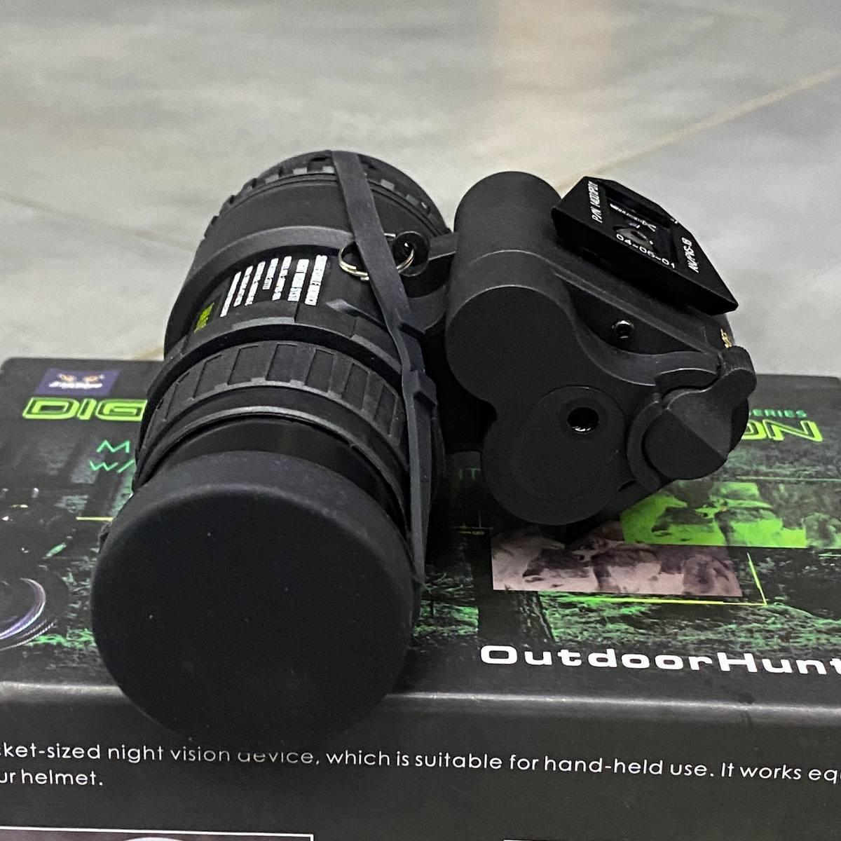 Монокуляр ночного видения цифровой Spina optics PVS-18 1х32 крепеж на шлем/подсумок (244738) - фото 5