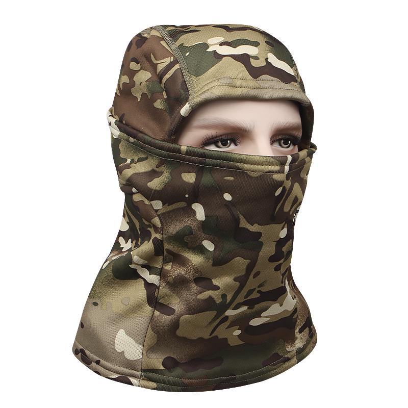 Балаклава Lesko 002 Camouflage CP для защиты от холода