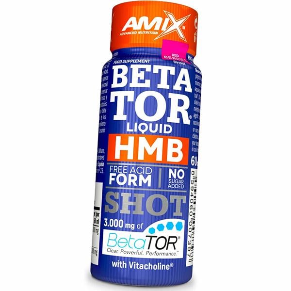 Бета-гидрокси-бета-метилбутират Amix Nutrition BetaTor Liquid Shot 60 мл Ягоды (27135022)