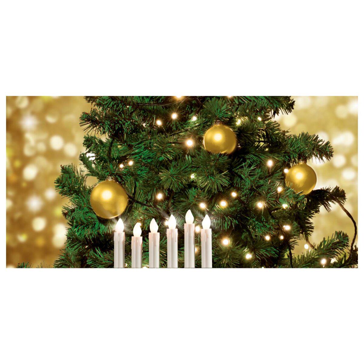 Гирлянда Livarno Home Свечи 20 LED с таймером на батарейках (P1-00316) - фото 4