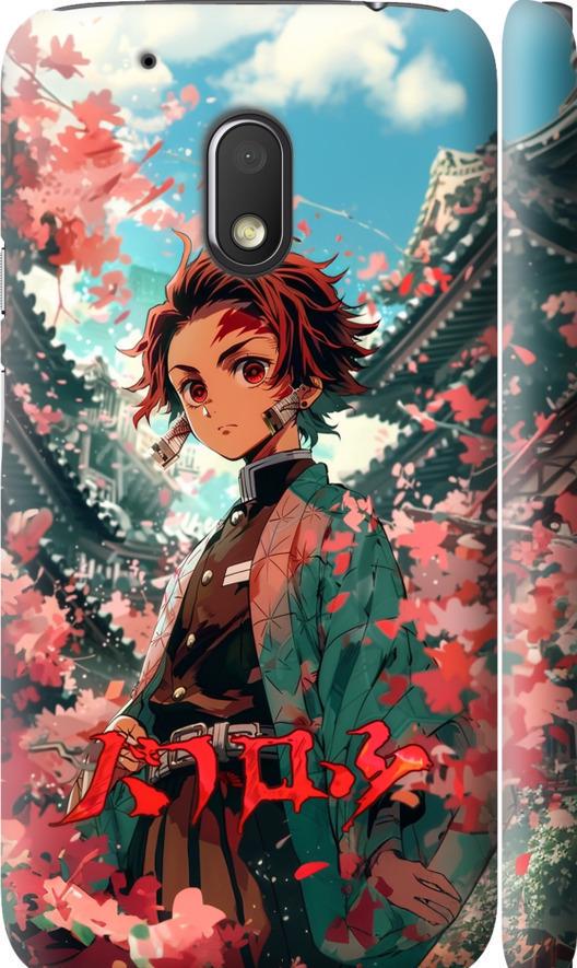 Чохол на Motorola Moto G4 Play Tanjiro Kamado (6132m-860-42517)