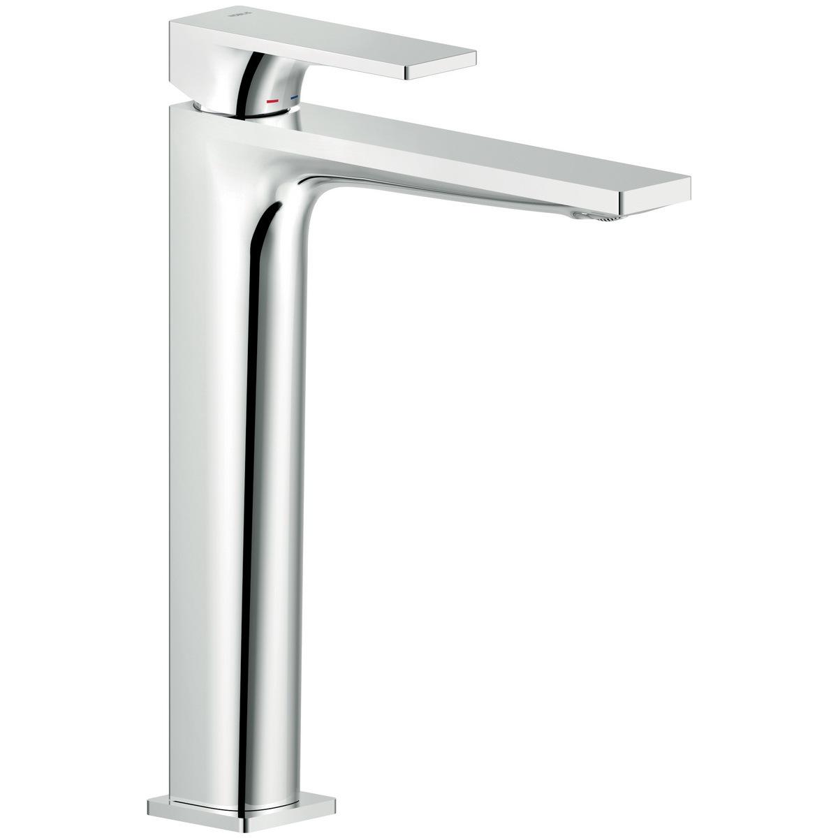 Змішувач для умивальника Nobili Seven SE124128/2CR високий одноважільний Хром (183442)