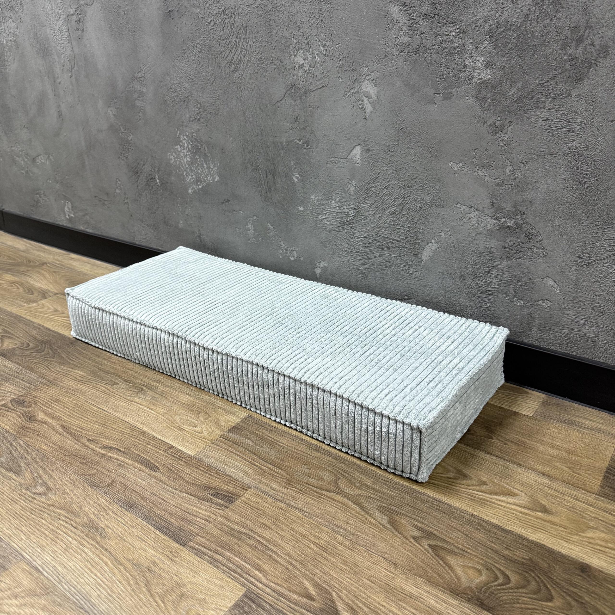 Матрас Comfort Home на подоконник/каркасы/поддоны/садовую мебель вельветовый 160х40х8 см