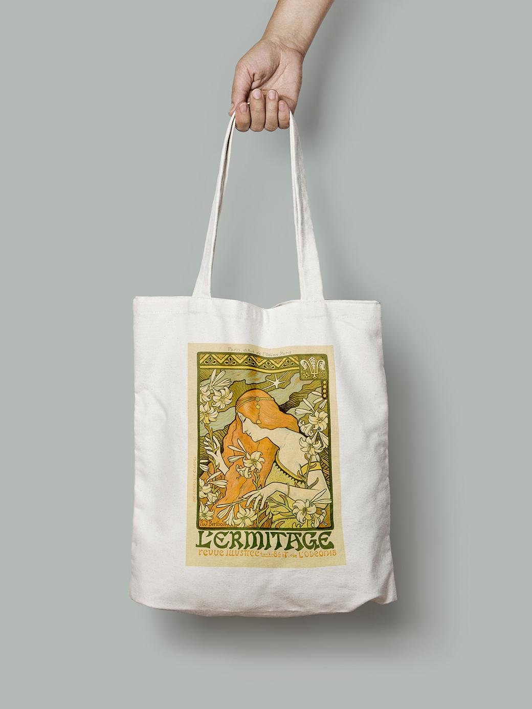 Эко-сумка Эрмитаж Пол Бертон шопер (Retro_Posters_part_3_17_Bag)