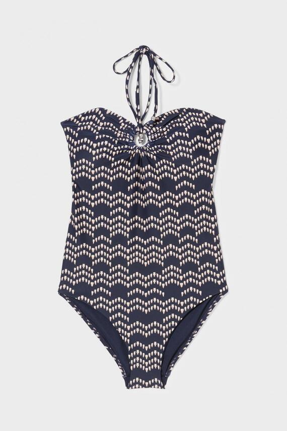 Купальник C&A 73066/2134990x51 женский р. 34 Темно-синий - фото 4