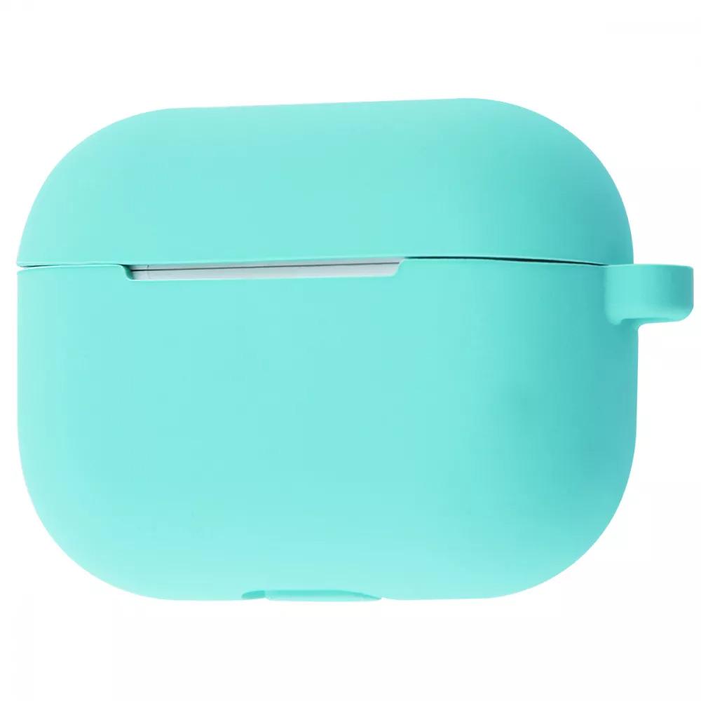 Чехол Silicone Case New для наушников AirPods Pro с карабином Turquoise (50940049)