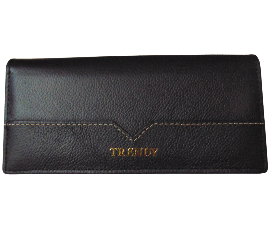 Кошелек женский из натуральной кожи Trendy A0001-2 Черный (1691158597)