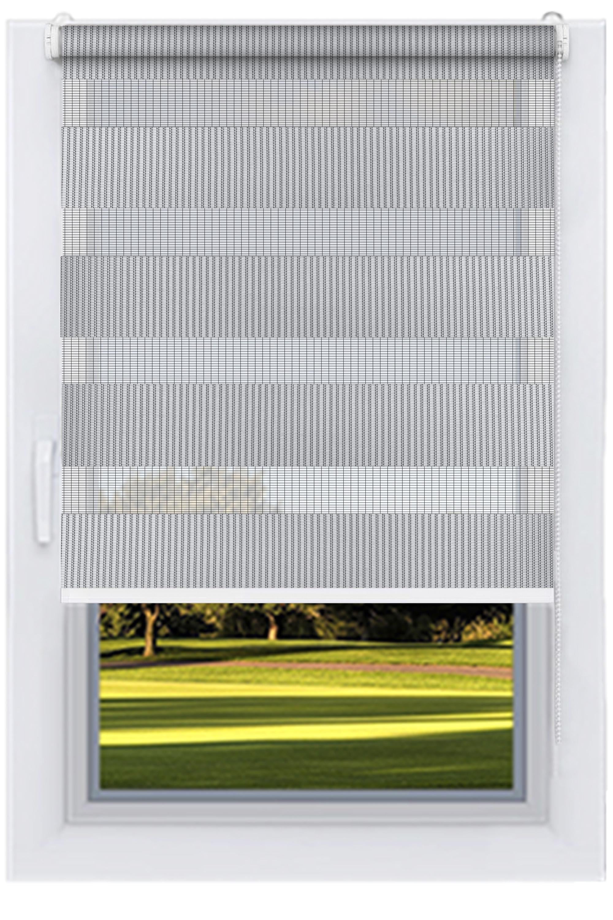 Ролета тканинна Decolux 146х200 см Стендаль Білий