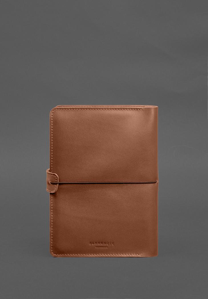 Блокнот шкіряний Софт-бук 9.4 А5 Світло-коричневий (A-028801) - фото 9