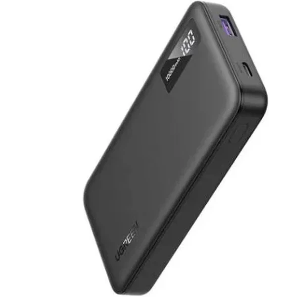 Повербанк UGREEN PB311 10000 mAh 20 W Two-way FC Чорний (2291742561)