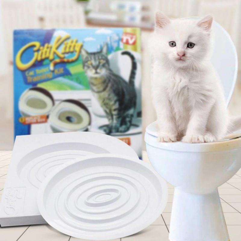 Набор для приучения кошек к туалету CitiKitty Cat Toilet (21052021_620062) - фото 2