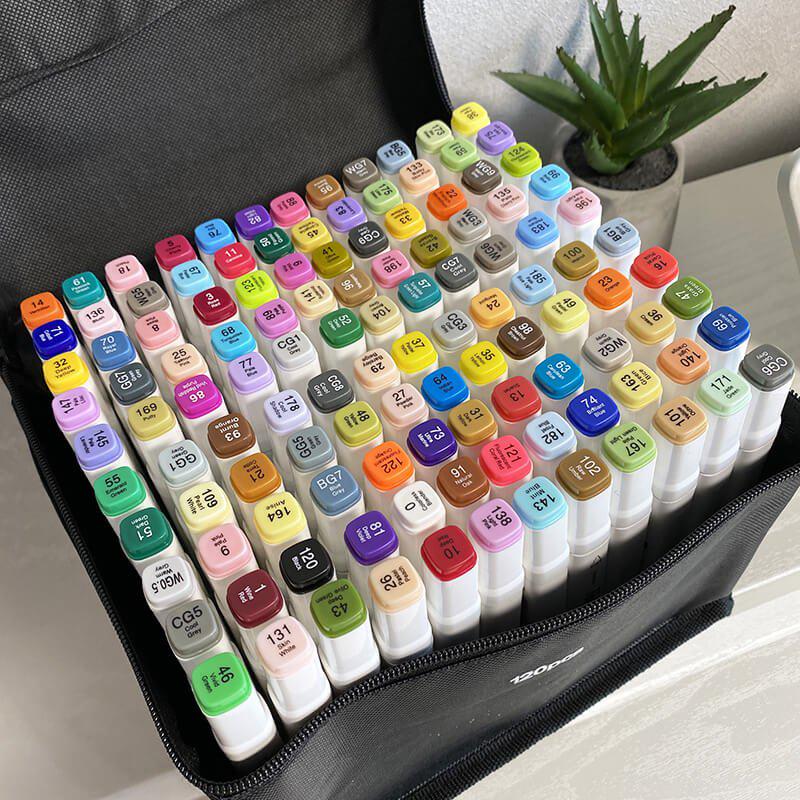 Набор Скетч маркеров Touch KIKYOU двухсторонние 120 шт