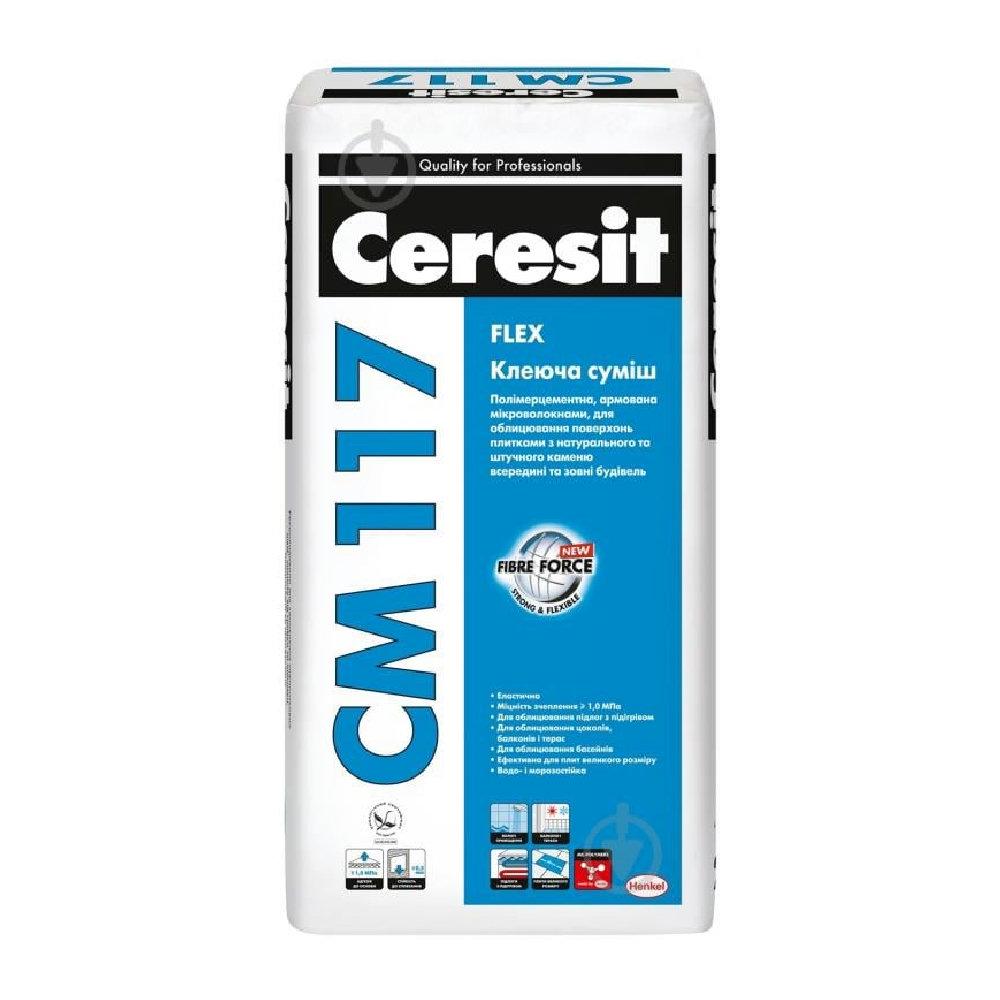 Ceresit CM 117/5 клеюча суміш "flex"