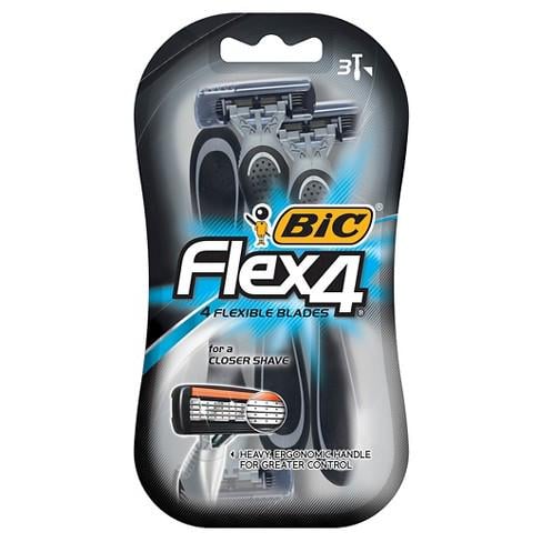 Станки бритвені BIC Flex 4 Comfort 3 шт. (5449) - фото 1