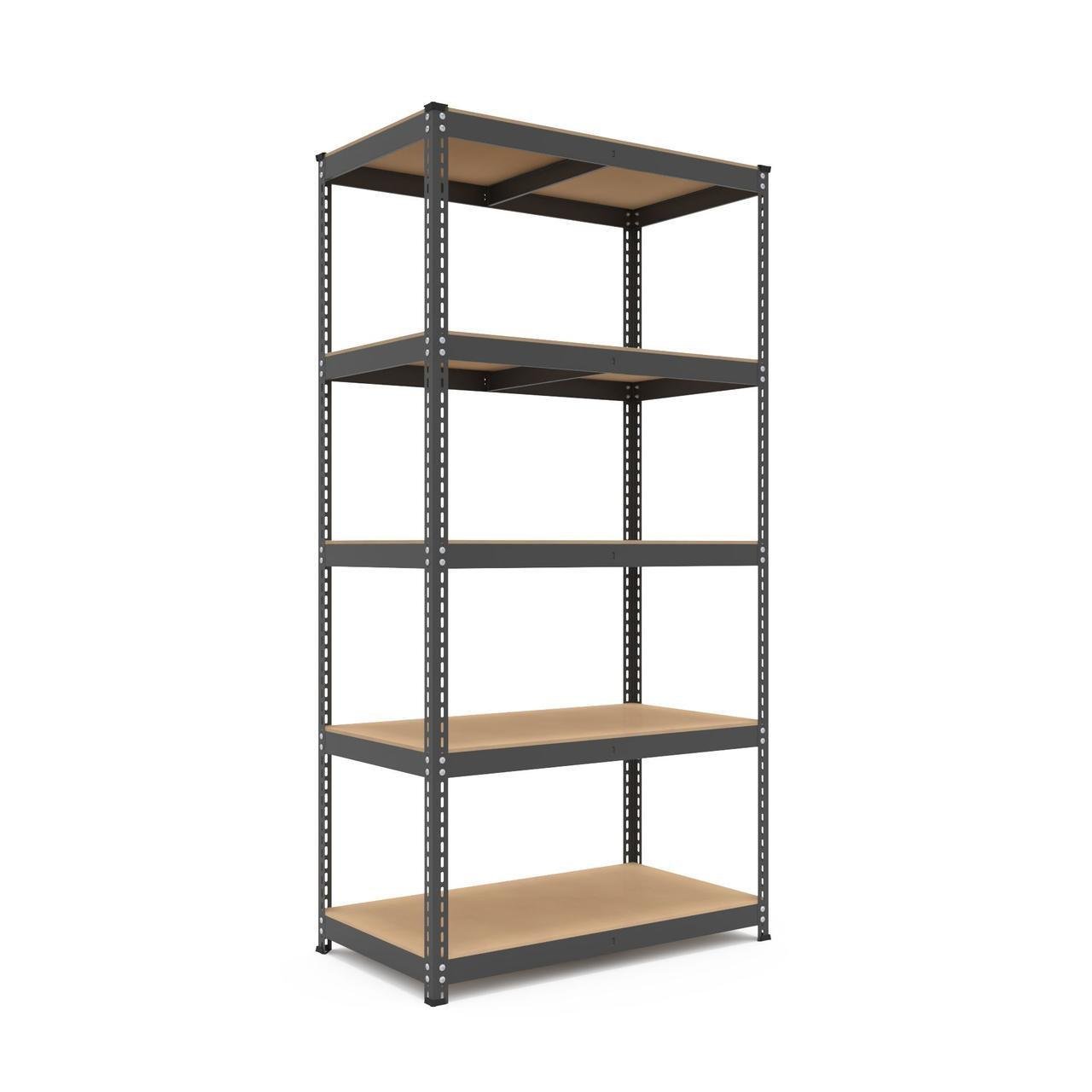 Стеллаж Меткас Эталон 175 кг/полку 5 полок МДФ металлический 1800x700x400 мм (3DPanda-EC180230704052A)