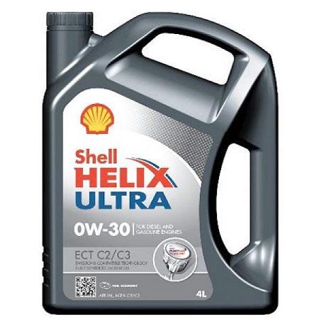 Мастило моторне Shell Helix Ultra ECT C2/C3 0W-30 4 л (721)