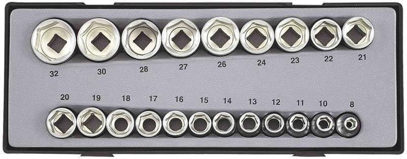 Набір головок Force FOR T4212 1/2" 21 шт.