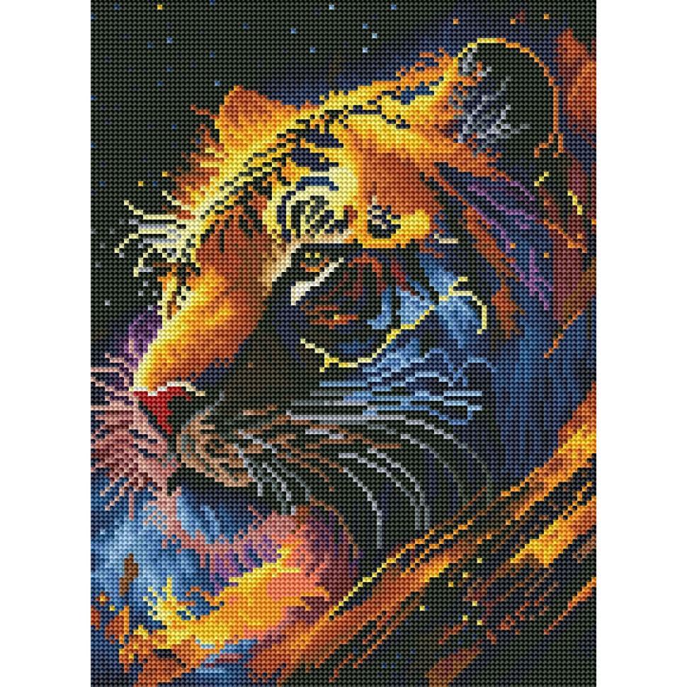 Алмазна мозаїка Brushme Тигр Зодіак DRBS53691 30х40 см (RLT52424) Алмазна мозаїка Brushme Тигр Зодіак DRBS53691 30х40 см (RLT52424)