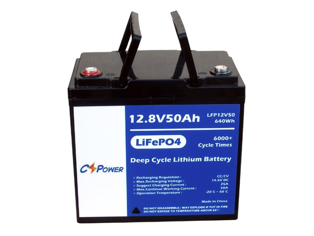 Аккумулятор LiFePo4 LFP12-50 CSPower 12,8 В 50 Аг 640 Вт