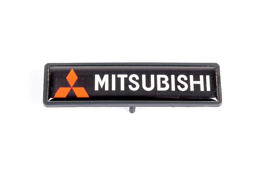 Шильдик для ковриков Digital Designs для Mitsubishi abs-пластик Черный