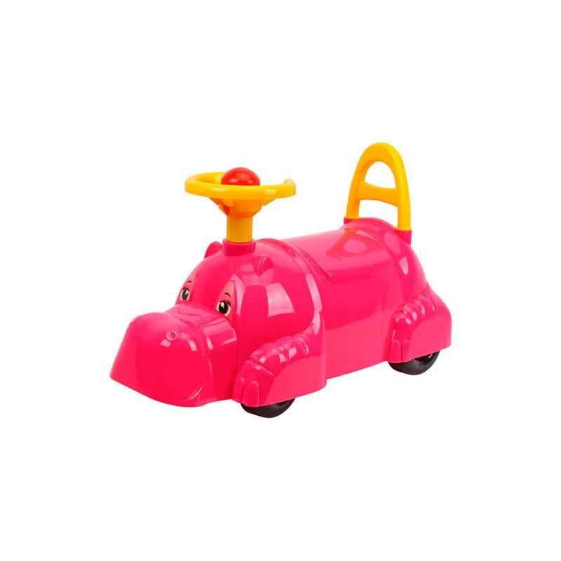 Машинка-каталка Технок бегемотик 3664 Розовый (27566473)