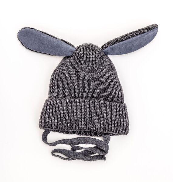 Шапка детская для мальчиков Бинго D882 флис 44-48 см Асфальтовый