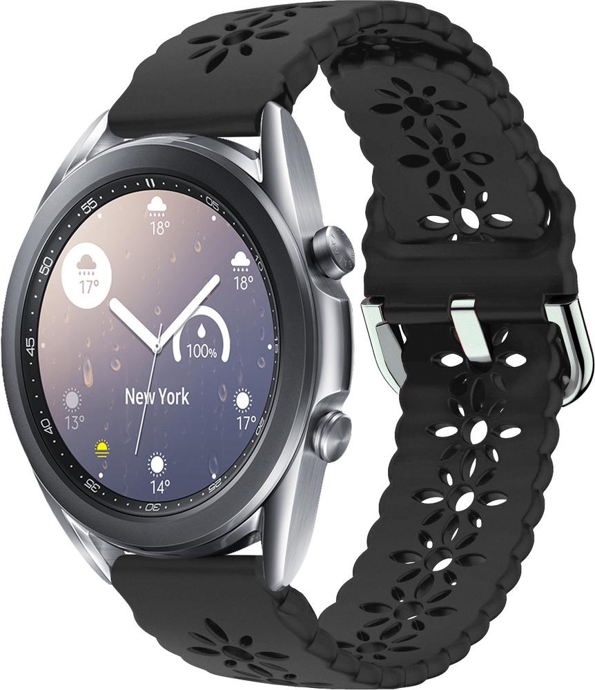 Ремешок Trase для Galaxy Watch 3 41 мм Black (28857-2B) - фото 1