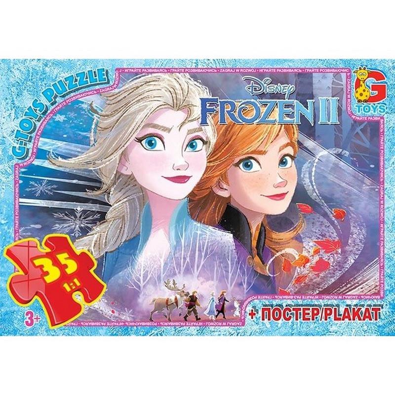 Пазл-постер дитячий Frozen Крижане Серце FR020 35 ел. (26125407)