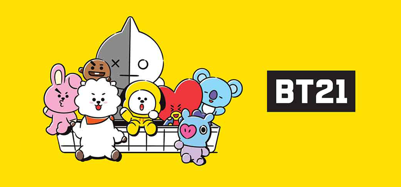 ᐉ Чашка GeekLand БТ21 на желтом фоне (BT21 BTS 02.46) • Купить в