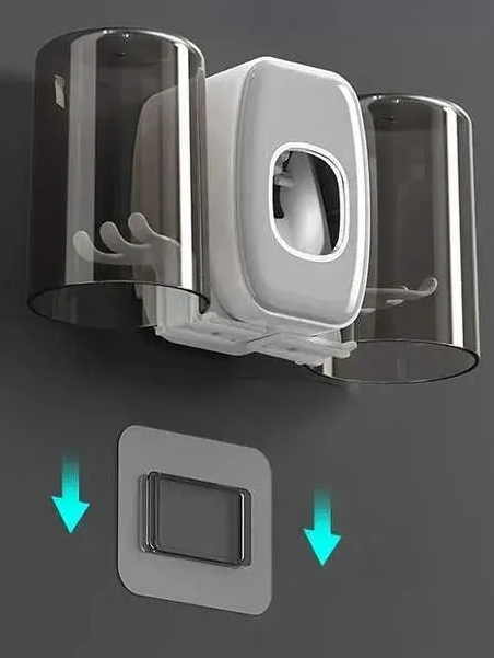 Держатель для зубной щетки PA-932 с диспенсером/дозатором пасты/стерилизатором (27502942) - фото 4