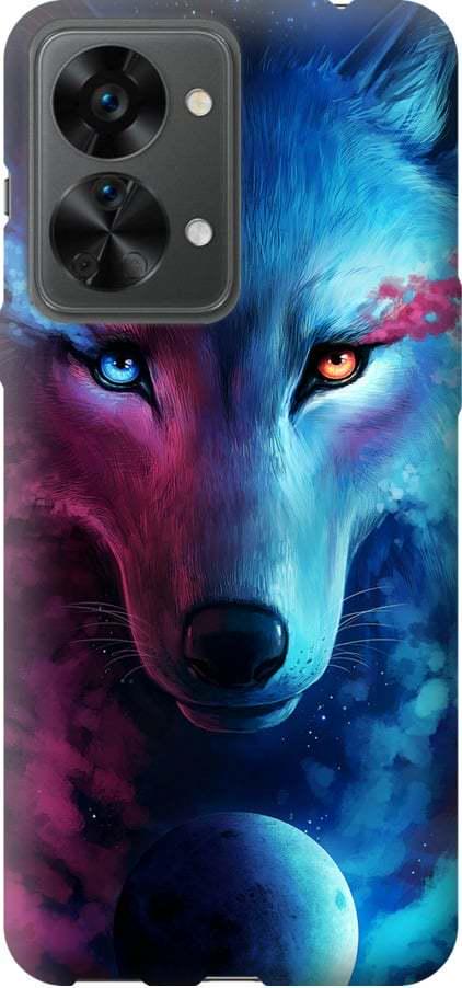 Чехол на OnePlus Nord 2T Арт-волк (3999u-2640-42517) Чехол на OnePlus Nord 2T Арт-волк (3999u-2640-42517)