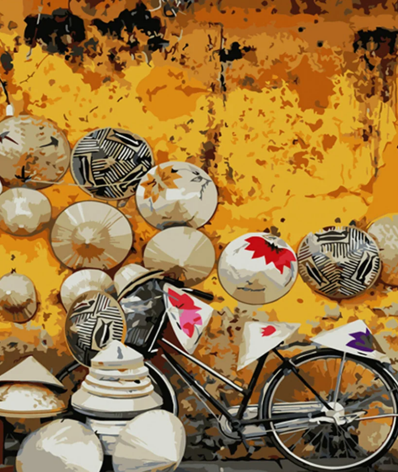 Картина по номерам Strateg Узки Азии 40x50 см (GS565)