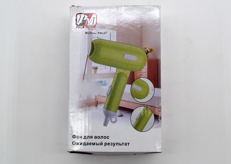 Фен дорожный Promotec PM-227 (O13FMV013) - фото 4 Фен дорожный Promotec PM-227 (O13FMV013) - фото 4