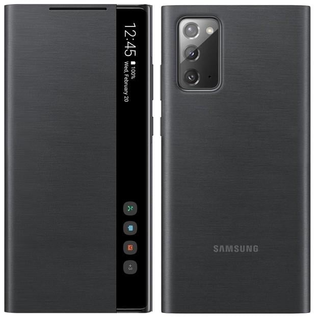 Смарт чехол книжка Samsung Galaxy Note 10 N970 S-View Flip Cover Черный