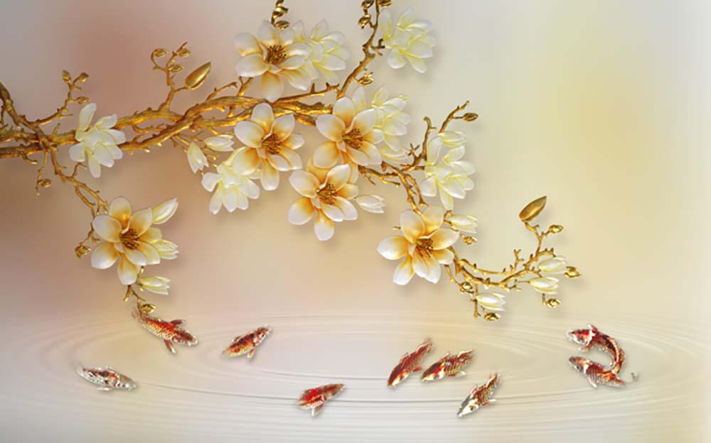 Фотообои Artside Ветка над водой 217032020113