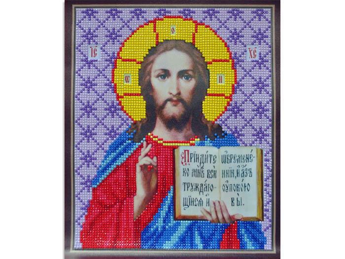 Алмазна вишивка Ікона Господь-Вседержитель повна викладка 5D 27x31,5 см (1838409387)