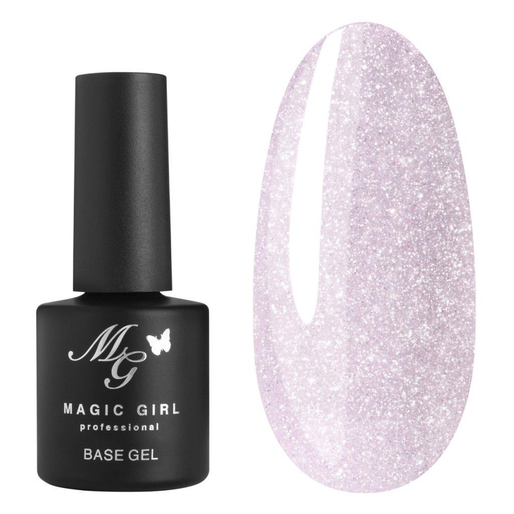 Світловідбивна база Magic Girl Base Light 8 мл №1 Світло-ліловий (A1640793712)