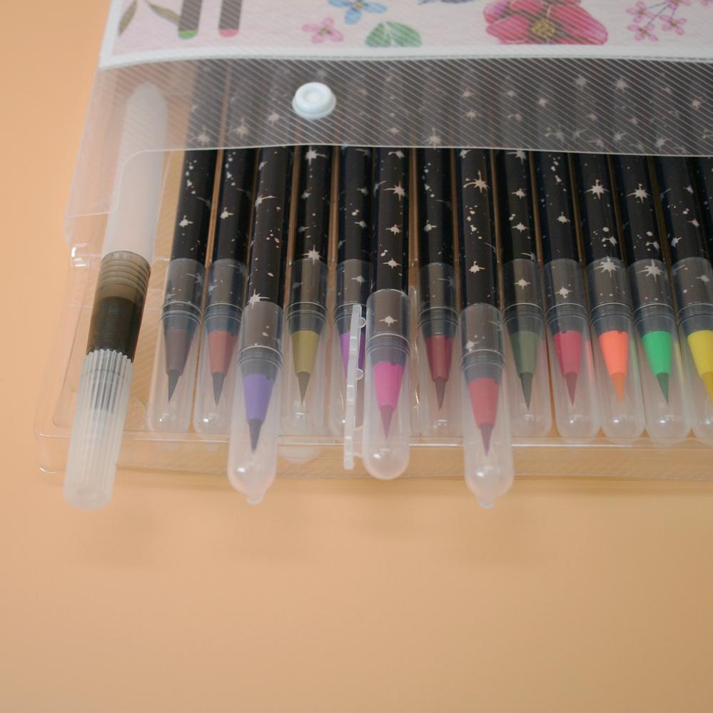 Акварельні маркери для скетчінга з пензликом 20 кольорів (120.587) - фото 3 Акварельні маркери для скетчінга з пензликом 20 кольорів (120.587) - фото 3