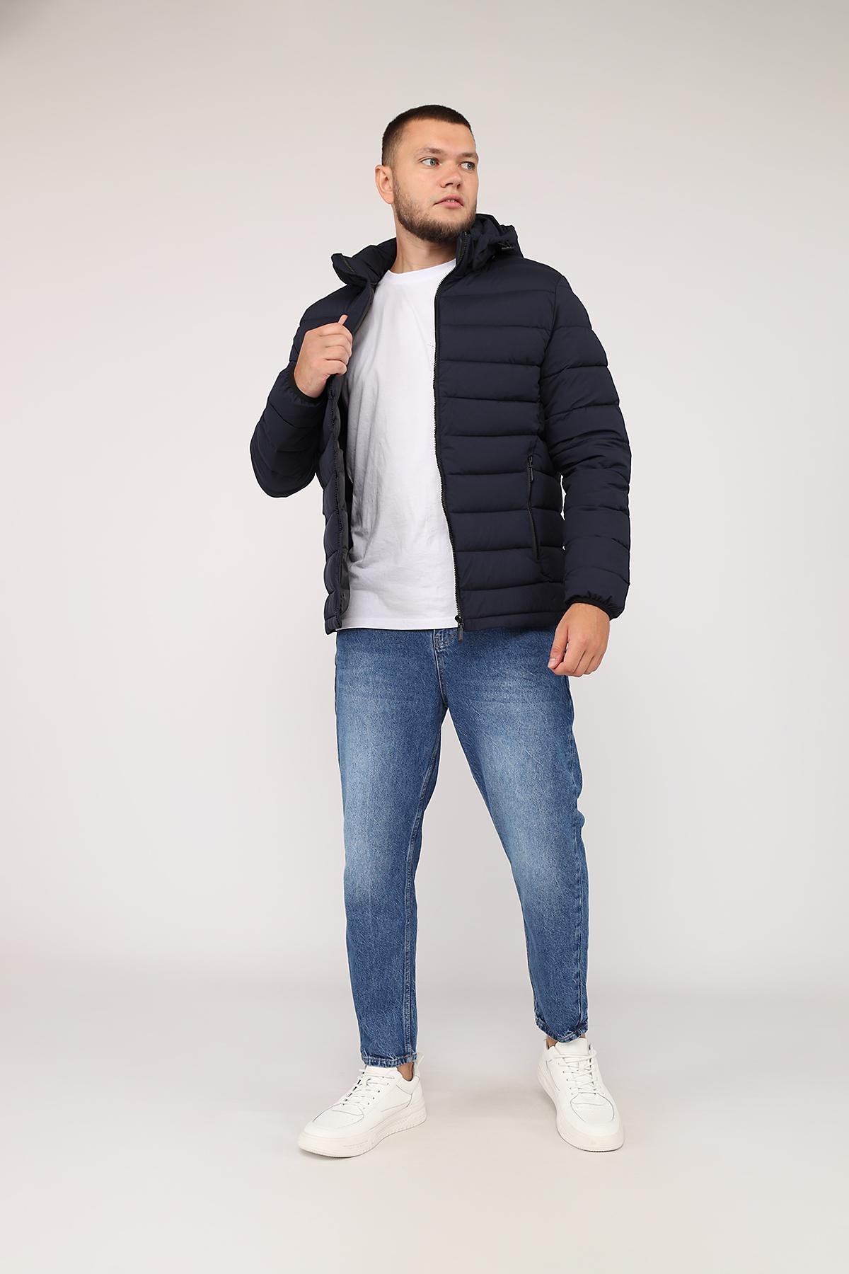 Куртка мужская ЦБ-00276120 р. 50 Синий (28422292)