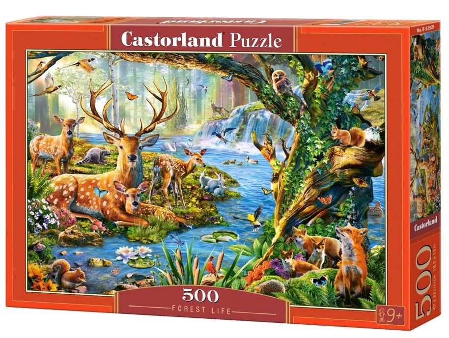 Пазл Castorland Лесная жизнь 500 дет.