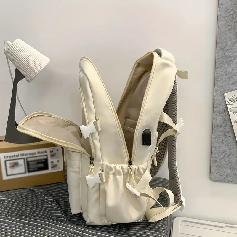 Рюкзак HUO HUO для середньої та старшої школи з USB/відділенням для ноутбука (Р-008) - фото 2 Рюкзак HUO HUO для середньої та старшої школи з USB/відділенням для ноутбука (Р-008) - фото 2