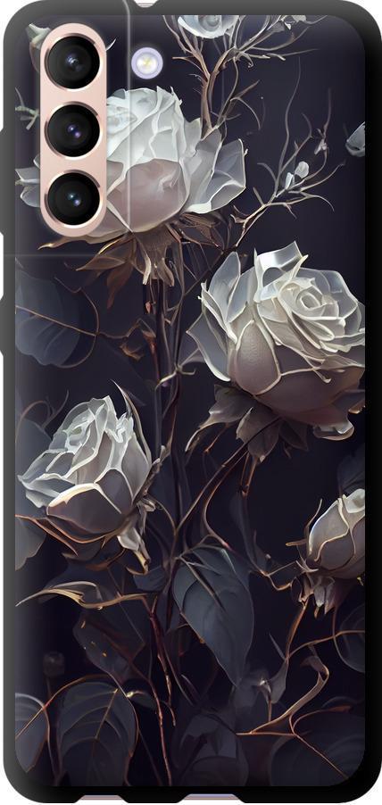 Чехол на Samsung Galaxy S21 Розы 2 (5550b-2114-42517)
