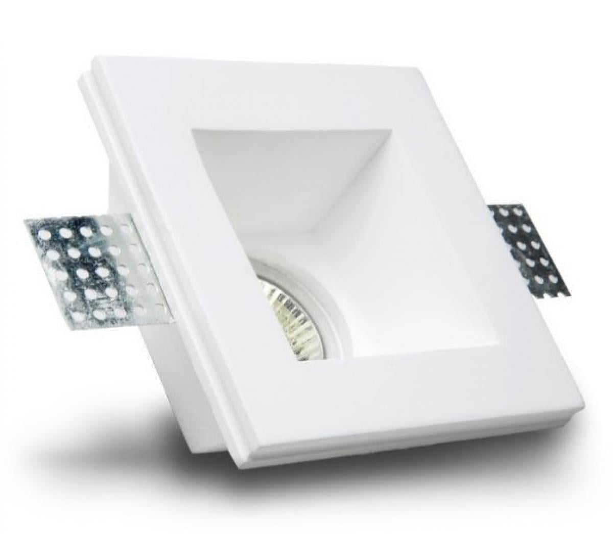 Светильник точечный врезной Kloodi KD-9129SQ гипсовый (9423218)