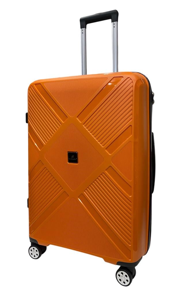 Чемодан Madisson Snowball 53103 средний M 65 л 4 колеса 360° полипропилен 65х45х26 см Оранжевый
