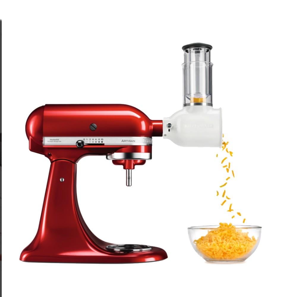 Набір із 3 насадок 5KSM2FPPC KitchenAid м'ясорубка/протирання/овочерізка - фото 8