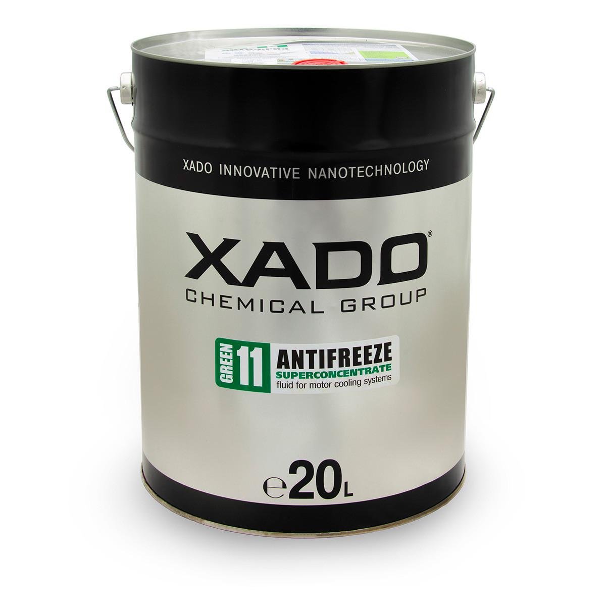 Антифриз для двигателя XADO Antifreeze Green 11 Концентрат 20 л