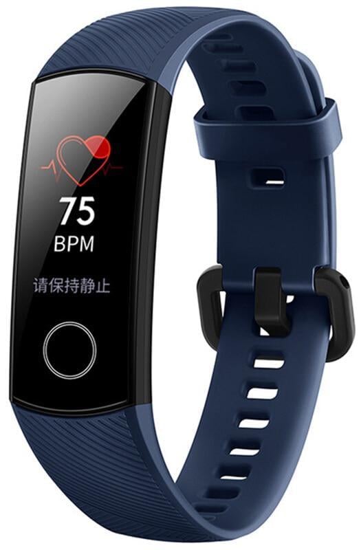 Ремешок Jsota для Honor Band 4/5 Blue силиконовый (14752)
