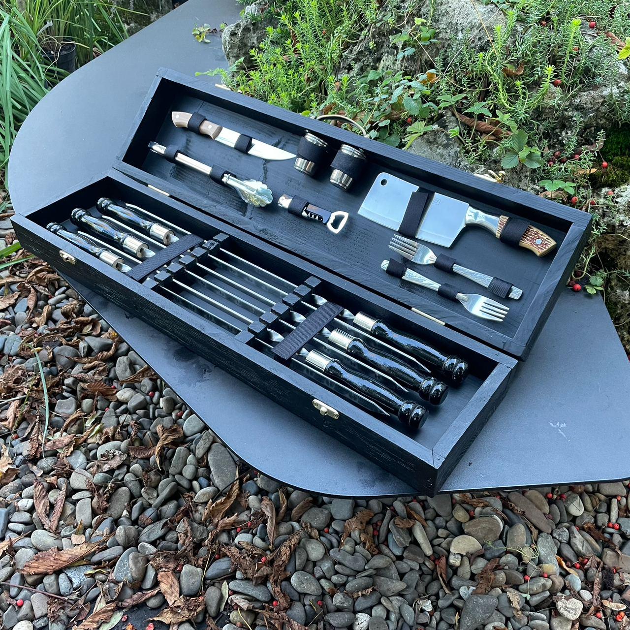 Набор шампуров в кейсе Black Box X-7 S1 - фото 4 Набор шампуров в кейсе Black Box X-7 S1 - фото 4