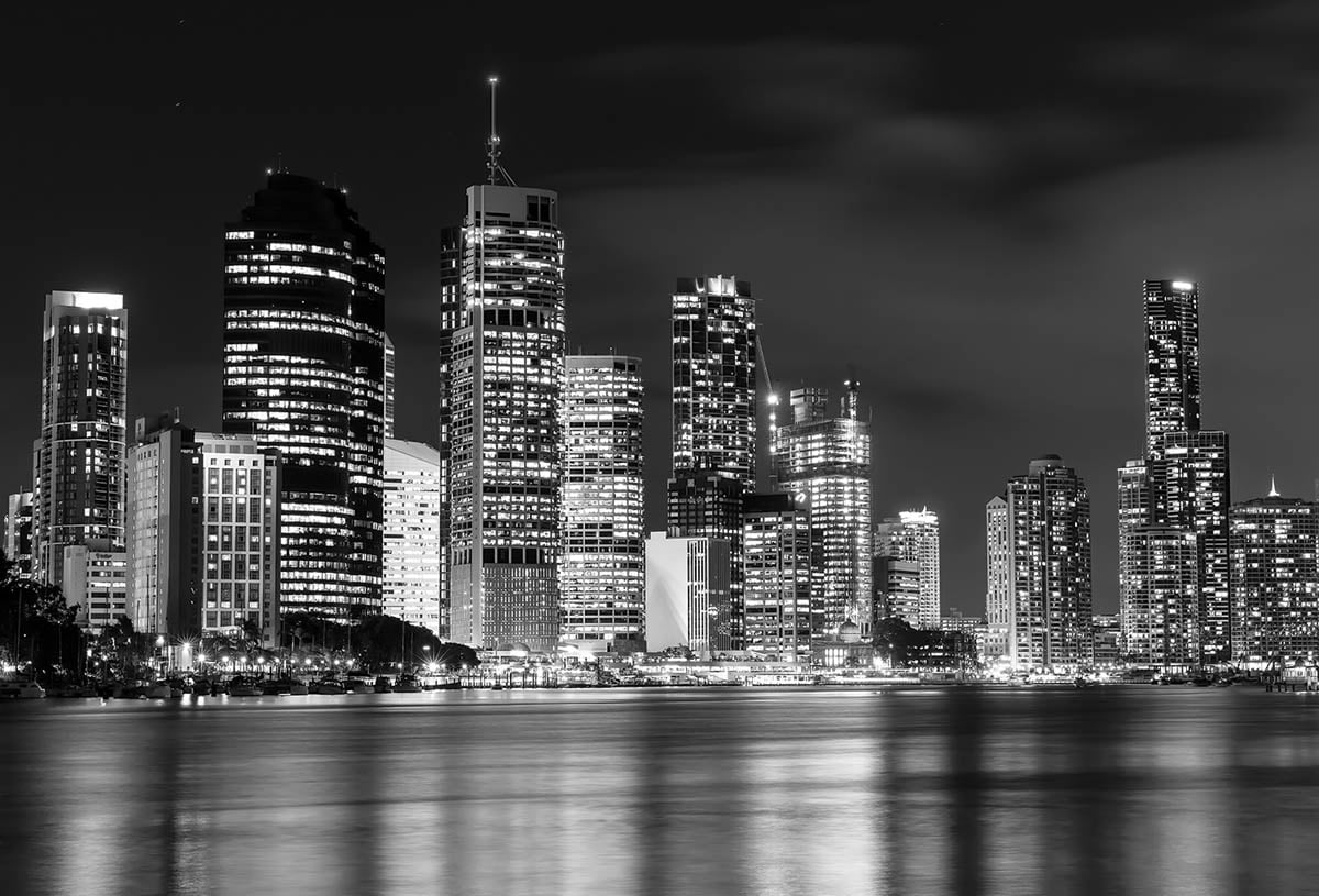 Фотообои WS Wallpaper Ночной Нью-Йорк 392x270 см (31204)